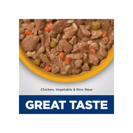 Hill’s Science Diet Perfect Digestion wet dog food feeding guide
