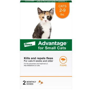 Advantage Cat Flea Treatment and Prevention For Cats 2-9 lbs.