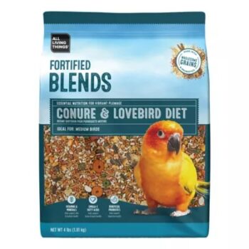 All Living Things Fortified Conure Bird Food