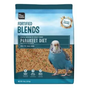 All Living Things Fortified Parakeet Bird Food