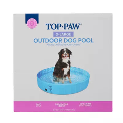 Top Paw Foldable Outdoor Dog Pool